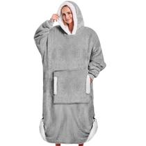 Cobertor vestível com capuz yescool para adultos e mulheres Cloud Cobertor vestível com capuz yescool para adultos e mulheres Cloud