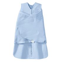 Cobertor vestível HALO Sleepsack Swaddle 100% algodão azul bebê