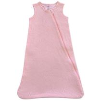 Cobertor vestível HonestBaby de algodão orgânico Matelasse rosa