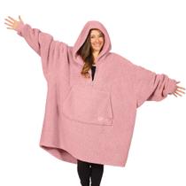 Cobertor vestível THE COMFY Original Teddy Bear com zíper Cobertor vestível THE COMFY Original Teddy Bear com zíper