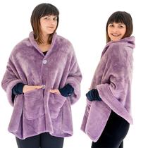 Cobertor vestível Zerallora Premium de dupla camada para mulheres