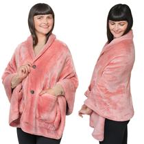 Cobertor vestível Zerallora Premium de dupla camada para mulheres