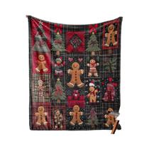 Cobertor Vintage Com Estampa Xadrez Para Sofá, Cama, Escritório E Viagem, Presente Ideal