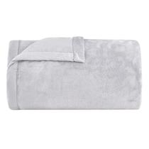 Cobertor Vision Silky Buddemeyer Cama Casal Premium Collection Toque Aveludado Cor:Cinza 007