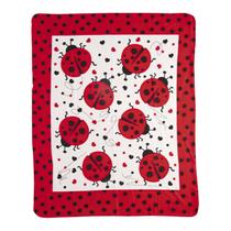 Cobertor Weber's Wonders Ladybug Fleece Soft Cozy Cobertor Weber's Wonders Ladybug Fleece Soft Cozy