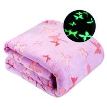 Cobertor Wesan Glow in Dark Butterfly 127x152 cm Soft Plush Cobertor Wesan Glow in Dark Butterfly 127x152 cm Soft Plush