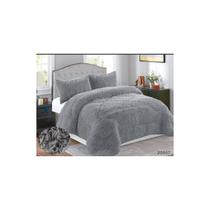 Cobertor Winter Furry de 2 lugares Chiporro Grey 230 cm x 250 cm