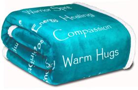 Cobertor Wolf Creek Compassion Super Soft Warm Hugs Get Well Cobertor Wolf Creek Compassion Super Soft Warm Hugs Get Well