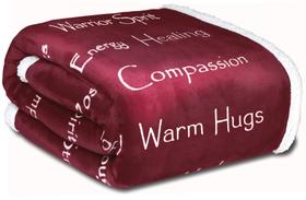 Cobertor Wolf Creek Compassion Super Soft Warm Hugs