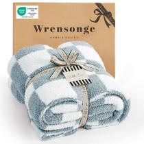 Cobertor WRENSONGE Xadrez Macio e Aconchegante 127 x 178 cm Cobertor WRENSONGE Xadrez Macio e Aconchegante 127 x 178 cm