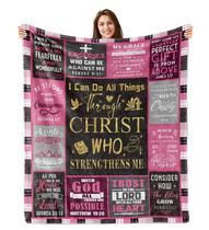 Cobertor Wyhcxl Christian Presentes para mulheres 150x125cm