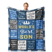 Cobertor Xufudy, o melhor presente de aniversário para filho adulto, 150x125cm