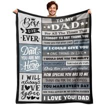 Cobertor YPURTSD 127x152cm Melhor Pai de Todos Presente Cobertor YPURTSD 127x152cm Melhor Pai de Todos Presente