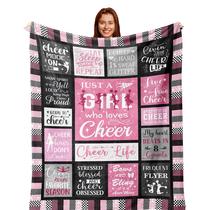 Cobertor Zolumy Cheerleader, presente para mulheres, 150x125cm