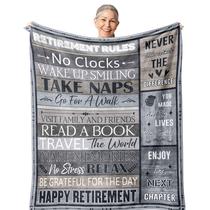 Cobertor Zolumy, presentes de aposentadoria para homens/mulheres, 2025, 150x125cm Cobertor Zolumy, presentes de aposentadoria para homens/mulheres, 2025, 150x125cm