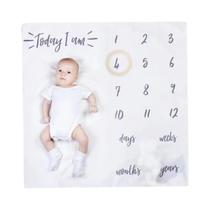 Cobertores De Marcos De Crescimento Para Bebês Recém-Nascidos, Fundo Para Sessão De Fotos Mensal Com