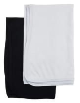 Cobertores de recepção bambini, pacote com 2, 100% algodão 76x102cm