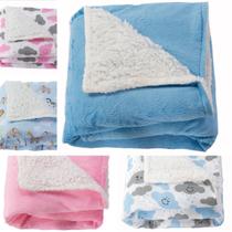 cobertores infantil inverno tecido sherpa macio 75cm x 90cm aconchegante bebe