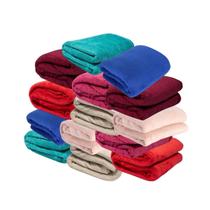 Cobertores Leve Macio 25 Unidades Sortidas Direto Da Fabrica Mantas em Microfibra