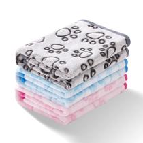 Cobertores macios de pelúcia de 3 peças para cães pequenos 81x102 cm