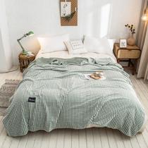 Cobertores macios e adequados para a pele Cobertores de lã de leite engrossam cobertores de lã de coral Siesta quente