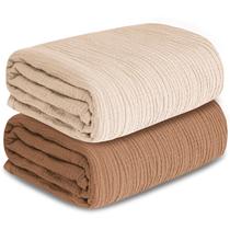 Cobertores Muslin Swaddle GUNTAIL para recém-nascidos (41 x 41 cm), pacote com 2