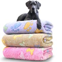 Cobertores para cães NXDZI, pacote com 3, laváveis, 104 x 78 cm para cães grandes