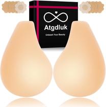 Cobertores para pezones con realce Atgdluk en silicona ultrafina