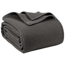 Cobertores QUBA LINEN 100% algodão Waffle Weave Queen Size