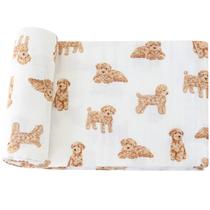 Cobertores Swaddle LifeTree Baby Dog 70% viscose bambu 30% algodão