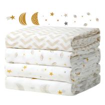 Cobertores Swaddle Momcozy Muslin Ultra Soft 120x120cm Stellar