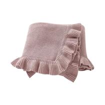 Cobertores Unissex Para Bebês 90x70cm Em Malha Lisa Para Carrinho, Berço, Viagem E Recepção