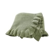 Cobertores Unissex Para Bebês 90x70cm Em Tricô Sólido Para Carrinho, Berçário, Viagem, Cama E