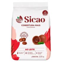 Cobertura ao leite mais facil derretimento 2.05kg sicao Cobertura ao leite mais facil derretimento 2.05kg sicao