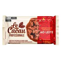Cobertura Barra Chocolate ao Leite Le Cacau 1,01kg