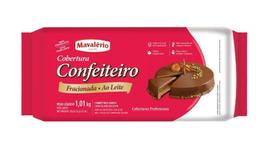 Cobertura Barra Chocolate Ao Leite MAVALÉRIO 1,01kg/cada - Mor