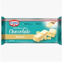 Cobertura Barra Chocolate Branco 1,01kg - Dr. Oetker Cobertura Barra Chocolate Branco 1,01kg - Dr. Oetker