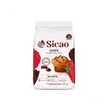 Cobertura chips ao leite 1.01kg sicao Cobertura chips ao leite 1.01kg sicao