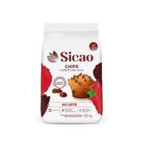Cobertura Chips Ao Leite 1.01kg Sicao