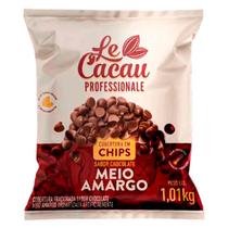 Cobertura Chips Chocolate Meio Amargo Le Cacau 1,01kg