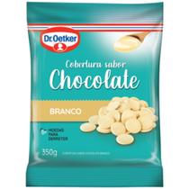 Cobertura Chocolate Branco em Moedas Oekter 350gr - Dr. Oetker