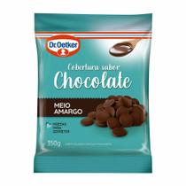 Cobertura Chocolate Meio Amargo Dr Oetker 350g Cobertura Chocolate Meio Amargo Dr Oetker 350g