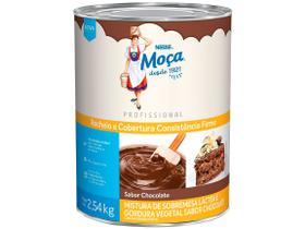 Cobertura Chocolate Nestle Profissional Moça 2,54kg