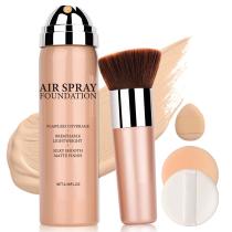 Cobertura completa da Airbrush Foundation QIUFSSE Magic Minerals