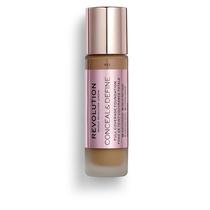 Cobertura completa do corretivo Revolution Beauty Conceal & Define C14 Cobertura completa do corretivo Revolution Beauty Conceal & Define C14