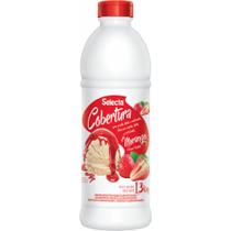 Cobertura Concentrado de Sorvete e Sobremesas Selecta 1,3kg - Morango