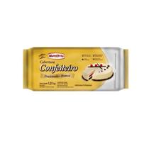 Cobertura Confeiteiro Mavalerio Barra 1,01kg Branco
