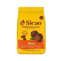 Cobertura de Chocolate Blend Sicao Fácil Gotas 1,01kg Cobertura de Chocolate Blend Sicao Fácil Gotas 1,01kg