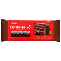 Cobertura de Chocolate Meio Amargo Harald Confeiteiro Fracionada 1,010kg - Ideal para Confeitaria e Panificação Cobertura de Chocolate Meio Amargo Harald Confeiteiro Fracionada 1,010kg - Ideal para Confeitaria e Panificação