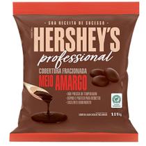 Cobertura de Chocolate Meio Amargo Hershey's Profissional Gotas 1kg